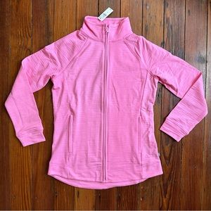 NWT T by Talbots zip sweatshirt jacket Petite Small